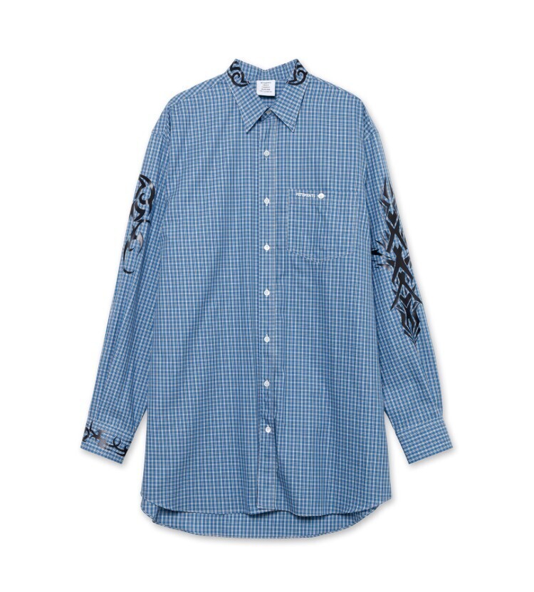 VETEMENTS Tribal Tattooed Shirt