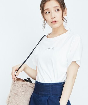 ROPE' PICNIC ロゴプリントTシャツ