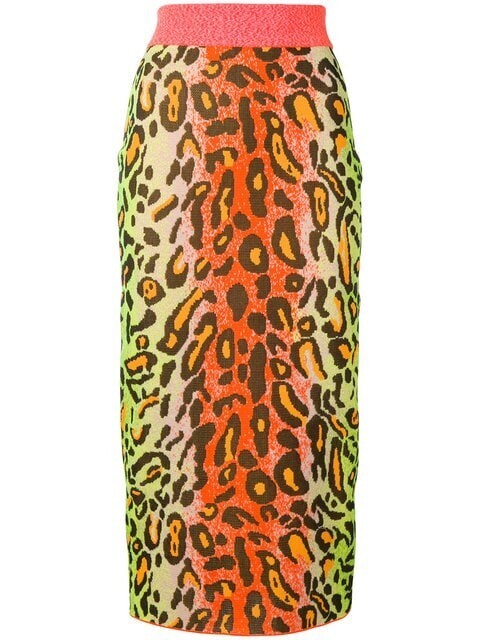 Stella McCartney STELLA MCCARTNEY レオパードプリント スカート