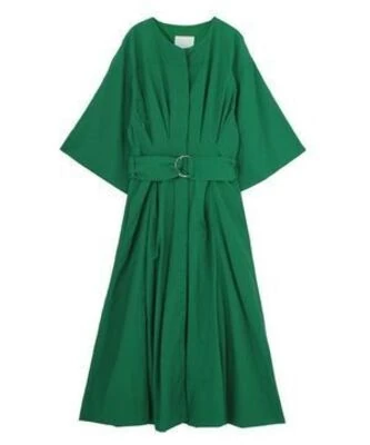 【美品】佐藤栞里着用 ナゴンスタンス フレアモッズコート 希少緑 グリーン　36 コレカウ | 佐藤栞里さんが有吉の壁で着用されていたワンピース
