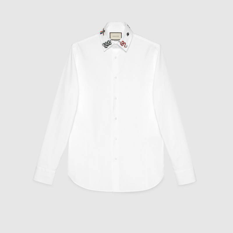 GUCCI シンボルズ コットン シャツ