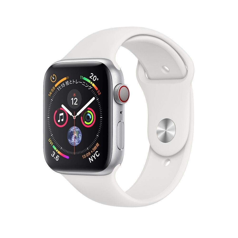 Apple Apple Watch　シルバーアルミニウムケースとホワイトスポーツバンド
