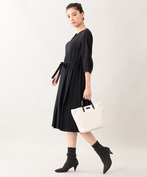 MACKINTOSH PHILOSOPHY ポリエステルウールビエラ ワンピース