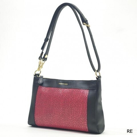 BARDOT ROSE クラッキングレンガ/2wayミニショルダー