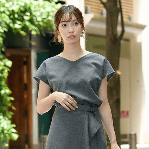 EPOCA THE SHOP ウールジャージーレースコンビ