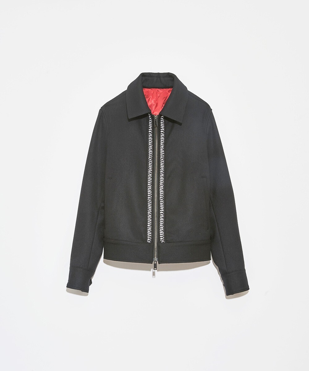 CoSTUME NATIONAL Costume nation LOGO EMBROIDERY BLOUSON