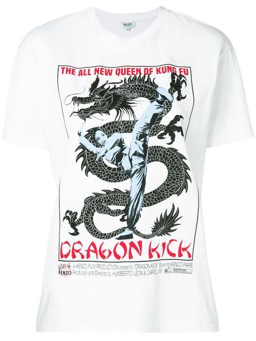 KENZO プリント Tシャツ