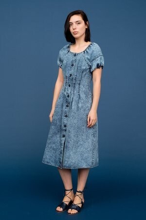 Sea New York Jocelyn Denim Dress