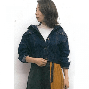&g’aime ビッグシルエットデニムジャケット