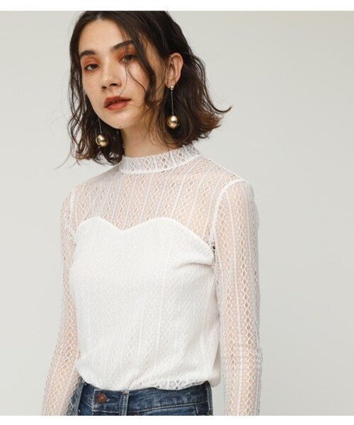 SLY BASIC LACE TOPS