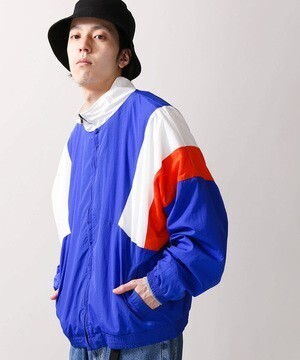 WEGO ナイロンスタンドブルゾン