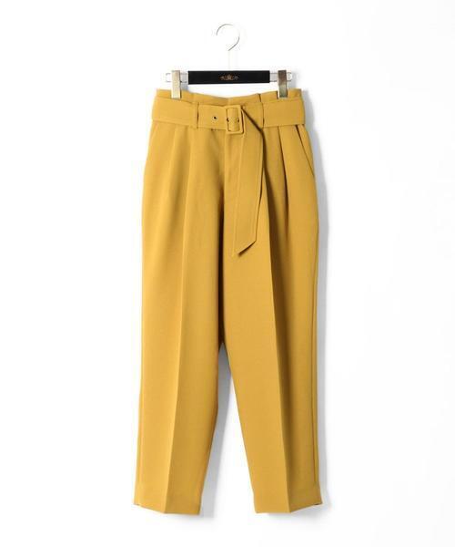 GRACE CONTINENTAL ペグトップパンツ