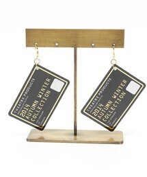 THEATRE PRODUCTS MINI　CREDIT　CARD　ピアス