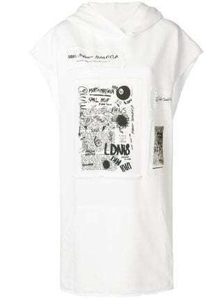 MM6 Maison Margiela グラフィティ パーカー