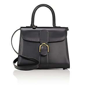 Delvaux Brillant MM Leather Satchel