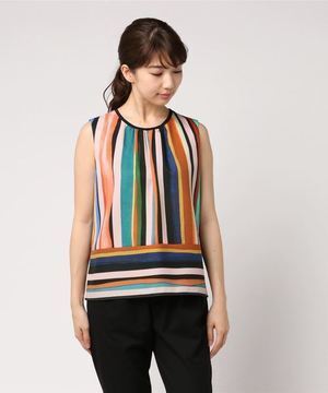 Paul Smith エクスプレッシブストライプ ブラウス