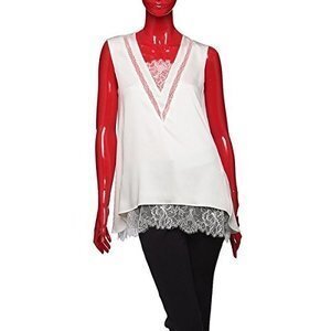 DOUBLE STANDARD CLOTHING シルックビスミー ハンマーサテンブラウス