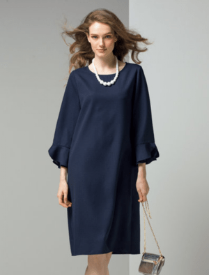 Otto Japan フレアー袖ワンピース