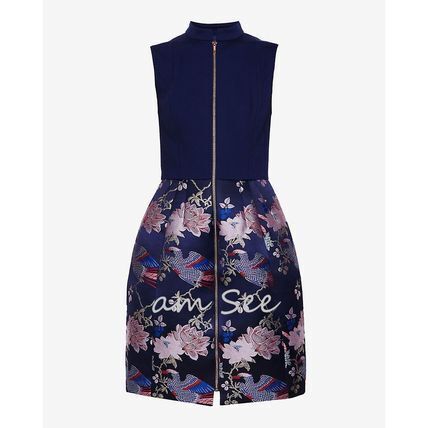 Ted Baker London 【2018-19AW】 ジャガードプリントワンピース