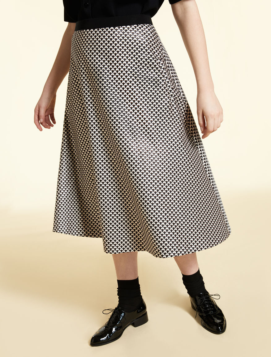 MARINA RINALDI Jacquard skirt