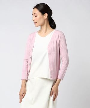 LAISSE PASSE ショートリブカーデ