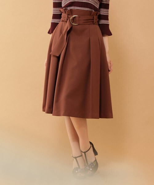 JILL by JILLSTUART タックプリーツフレア