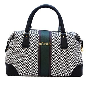 BONIA BONIA(ボニア)幾何学模様ボストンバッグ ボストンバッグ BONIA JAPAN - ボニアジャパン公式オンラインショップ