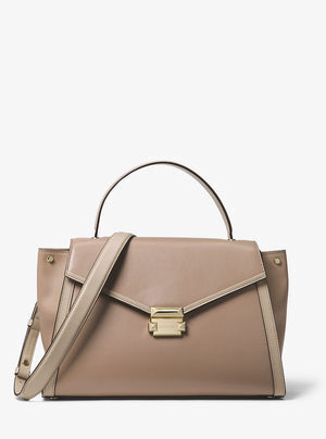 MICHAEL MICHAEL KORS WHITNEY ラージ サッチェル - フレームカラー