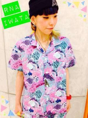RNA SEA柄シャツ