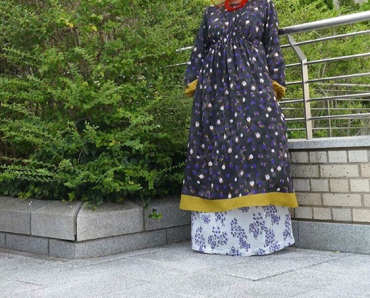 4298 SHIZUKA KOMURO 小花柄 ワンピース