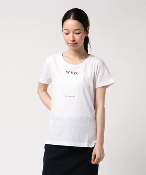 ikka ウィークロゴTシャツ