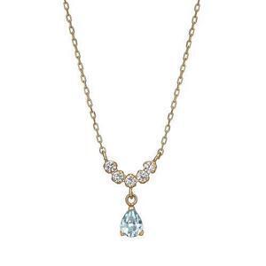 TAKE-UP TAKE-UP ONLINE SHOP/テイクアップ公式オンラインショップ / スイングアクアマリンネックレス( YG)