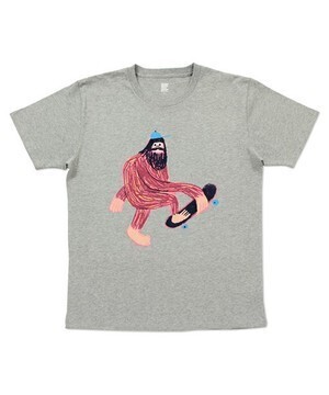 graniph ベーシックTシャツ/スケーティングビッグフット(ロブホッジソン)