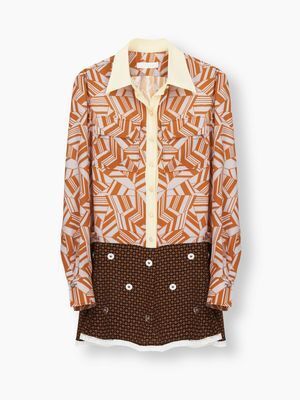 Chloé ミニシャツドレス