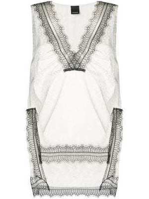 PINKO lace loose blouse