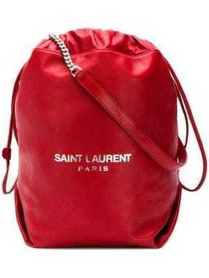 SAINT LAURENT PARIS Teddy Bucket Bag
