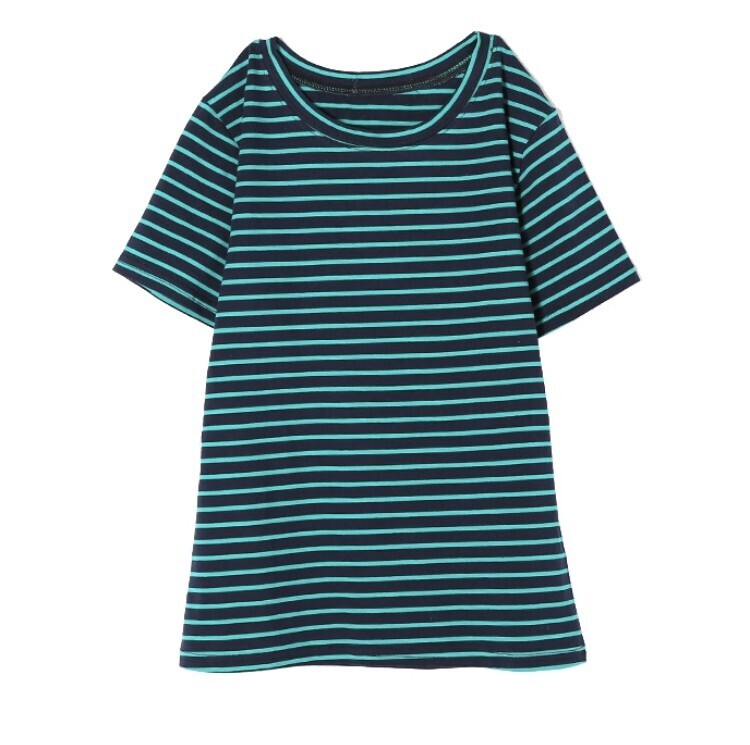 frunco カラーボーダーカットソートップス