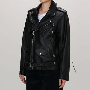 TOGA PULLA Leather lace－up jacket