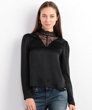 Armani Exchange ハイネックブラウス