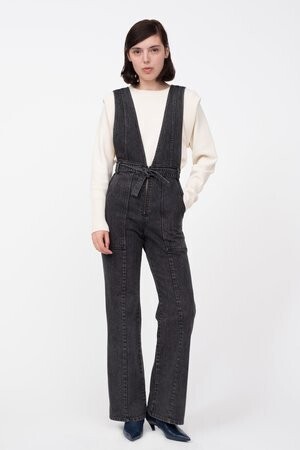 Sea New York Noir Denim Jumpsuit