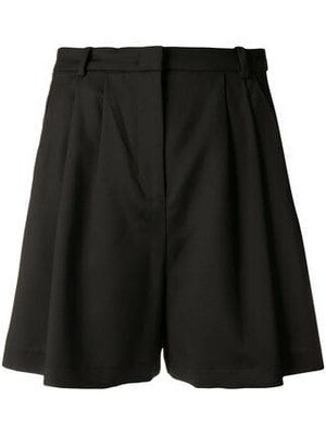 PINKO satin side stripe mini skirt