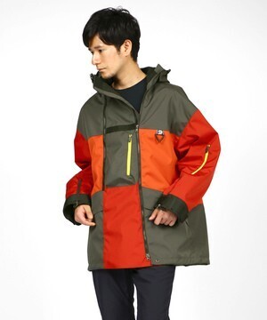 LANVIN en Bleu ハイブリッド ガイドパーカー