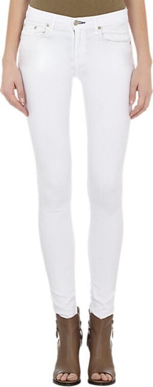 Rag & Bone Bone Bright White Skinny Jeans