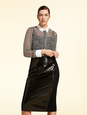 MARINA RINALDI Silk georgette shirt