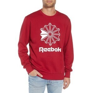 Reebok Classic Big Starcrest Logo Sweatshirt