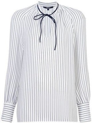 DEREK LAM ストライプブラウス