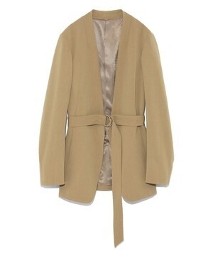 emmi atelier ノーカラージャケット