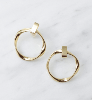 GOLDY 1171218　B メタルツイスト ピアス