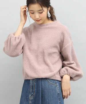 ViS ミニボアハイネックプルオーバー