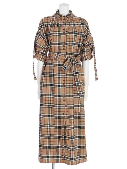 AULA AILA CHECK DRESS